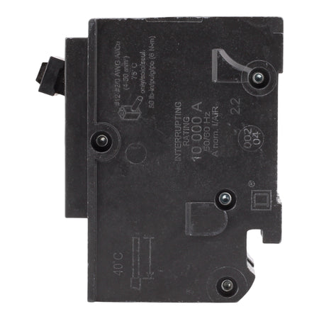Square D Homeline HOM290 90A 2P 120/240V Standard Plug-In Circuit Breaker - Image 9