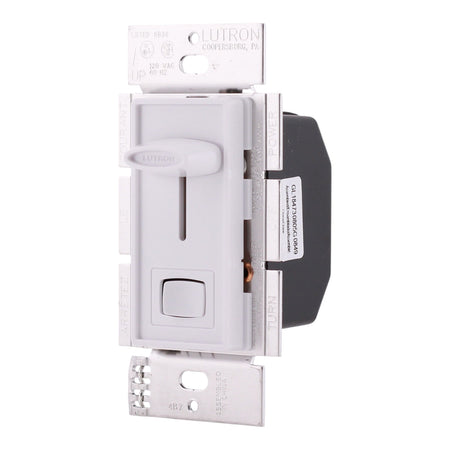 Lutron Skylark, S-603P-WH, 600W, 120V, 3-Way/Single-Pole, Incandescent/Halogen, Slide Dimmer, White - Image 2
