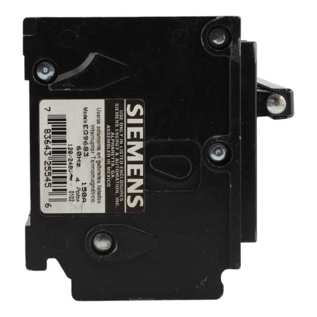 Siemens EQ9683 150A Family G Main Circuit Breaker - Image 5