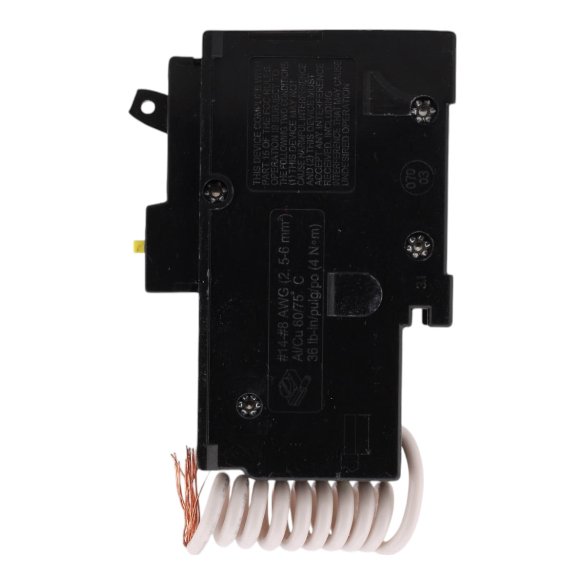 Square D HOM115GFI 15 Amps 120 Volts Single-Pole GFCI Circuit Breaker for Homeline Panels - Image 5