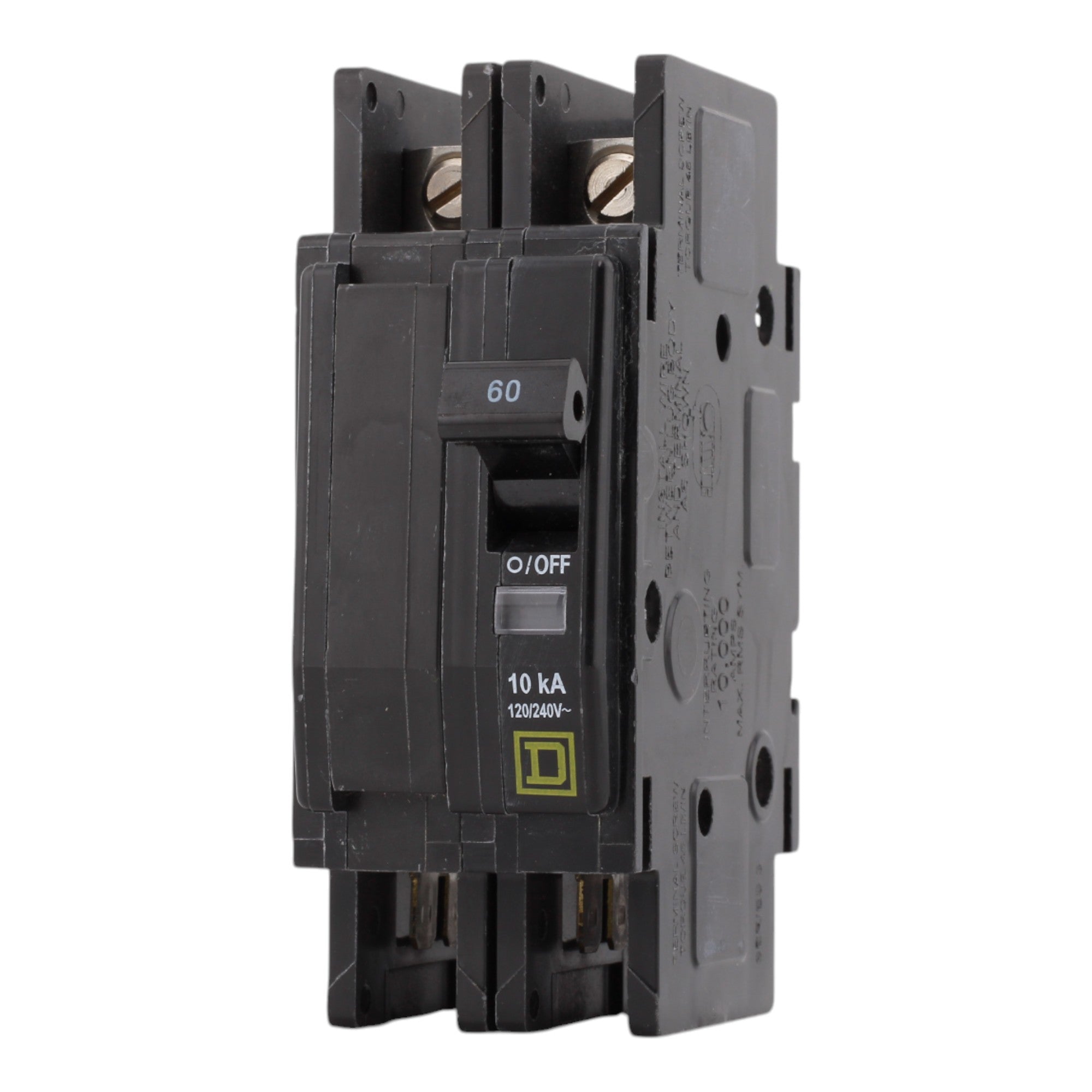 Square D QOUQ260RP 60 Amps 120/240 Volts Two Pole Standard Circuit Breaker Unit Mount - Image 3