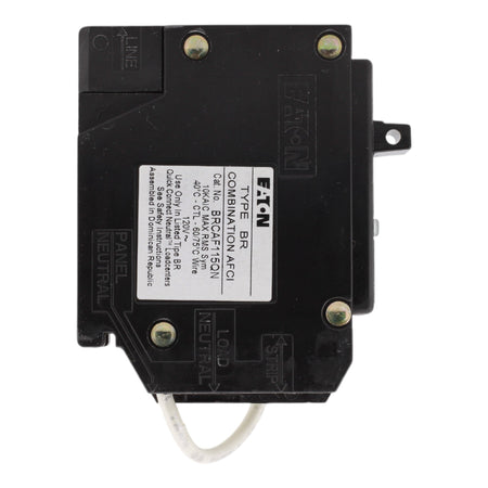 Eaton BRCAF115QN, 15A, 120V, 1-Pole AFCI Circuit Breaker, Quick Connect Neutral, Plug-On, for BR Load Centers - Image 4