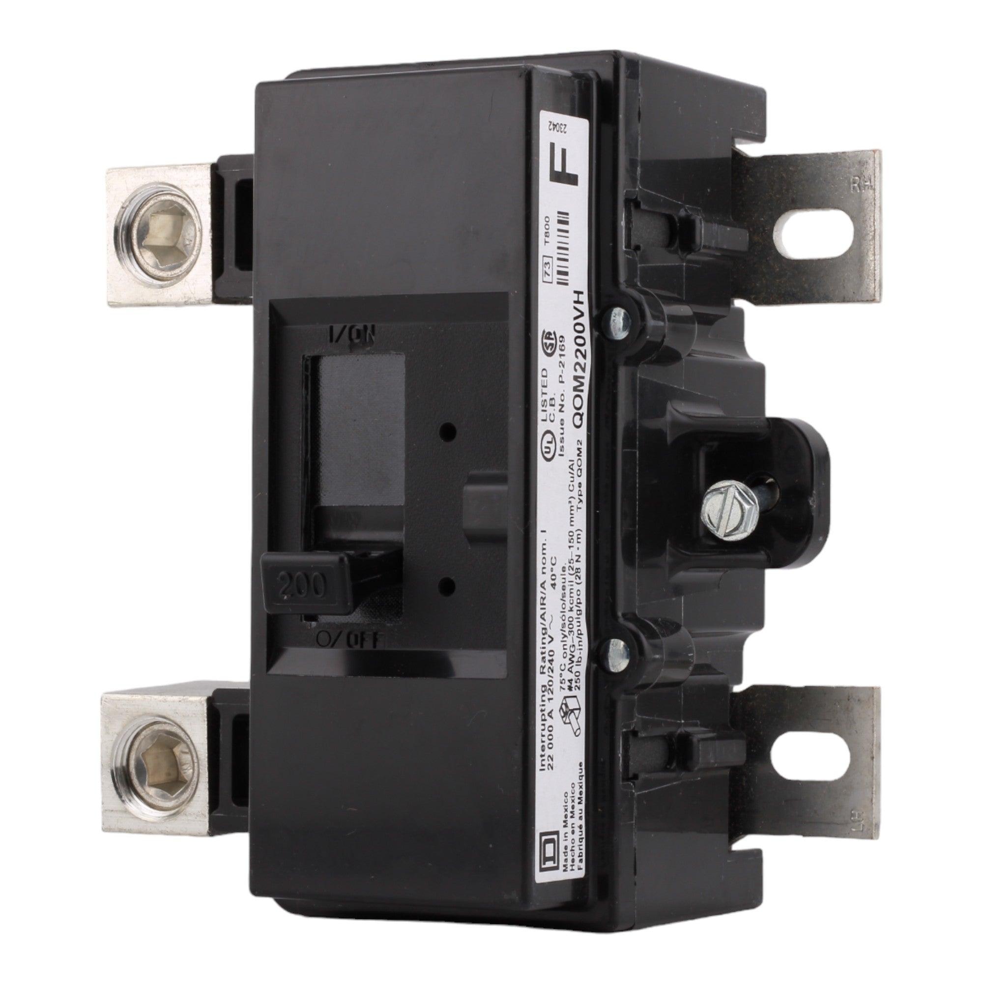 Square D QOM2200VH 200A 2P 120/240V Main Circuit Breaker - Image 3
