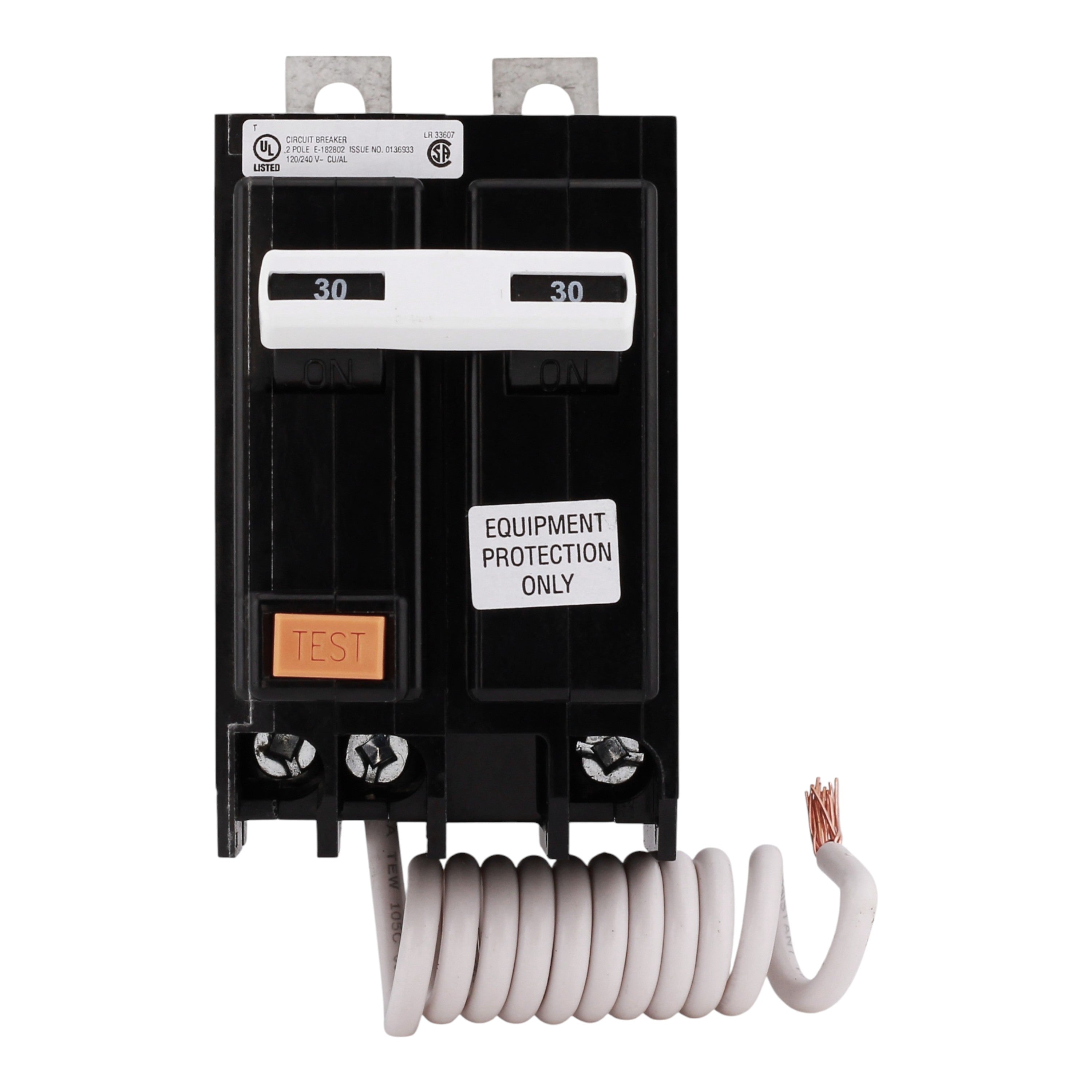 Eaton QB QBGFEP2030 30A 2P 120/240V GFCI Pigtail Neutral Circuit Breaker - Image 4