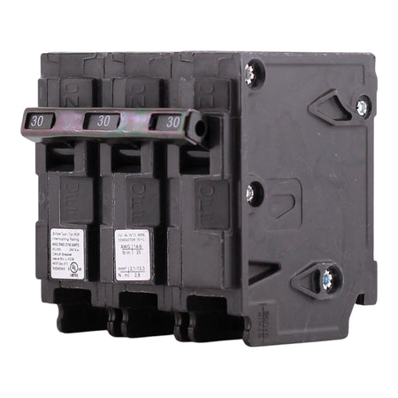 Siemens HQP, Q330HH, 30A, 3P, 240V, 66kA, Thermal Magnetic, Plug-In, Circuit Breaker - Image 2