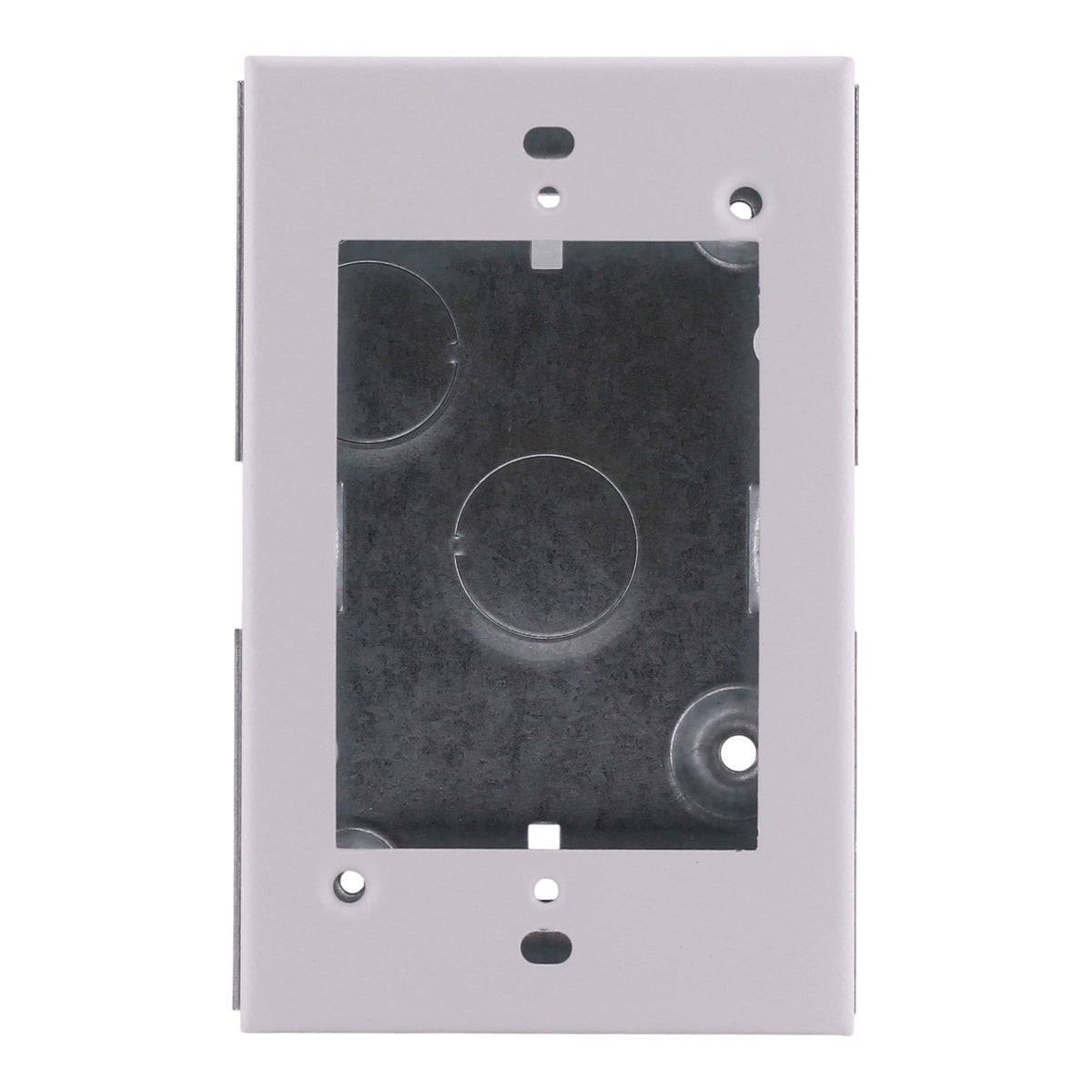 Wiremold, 500/700 Series, 5748SWH, 1-Gang, Shallow, Steel, Raceway Device Box, White - Image 5