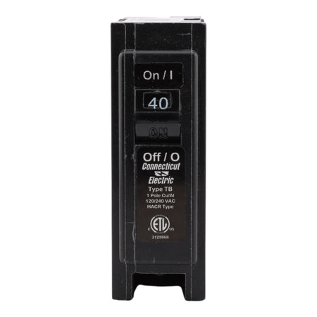 Connecticut Electric UBITB140 40A 1P 240V Molded Case Breaker - Image 2