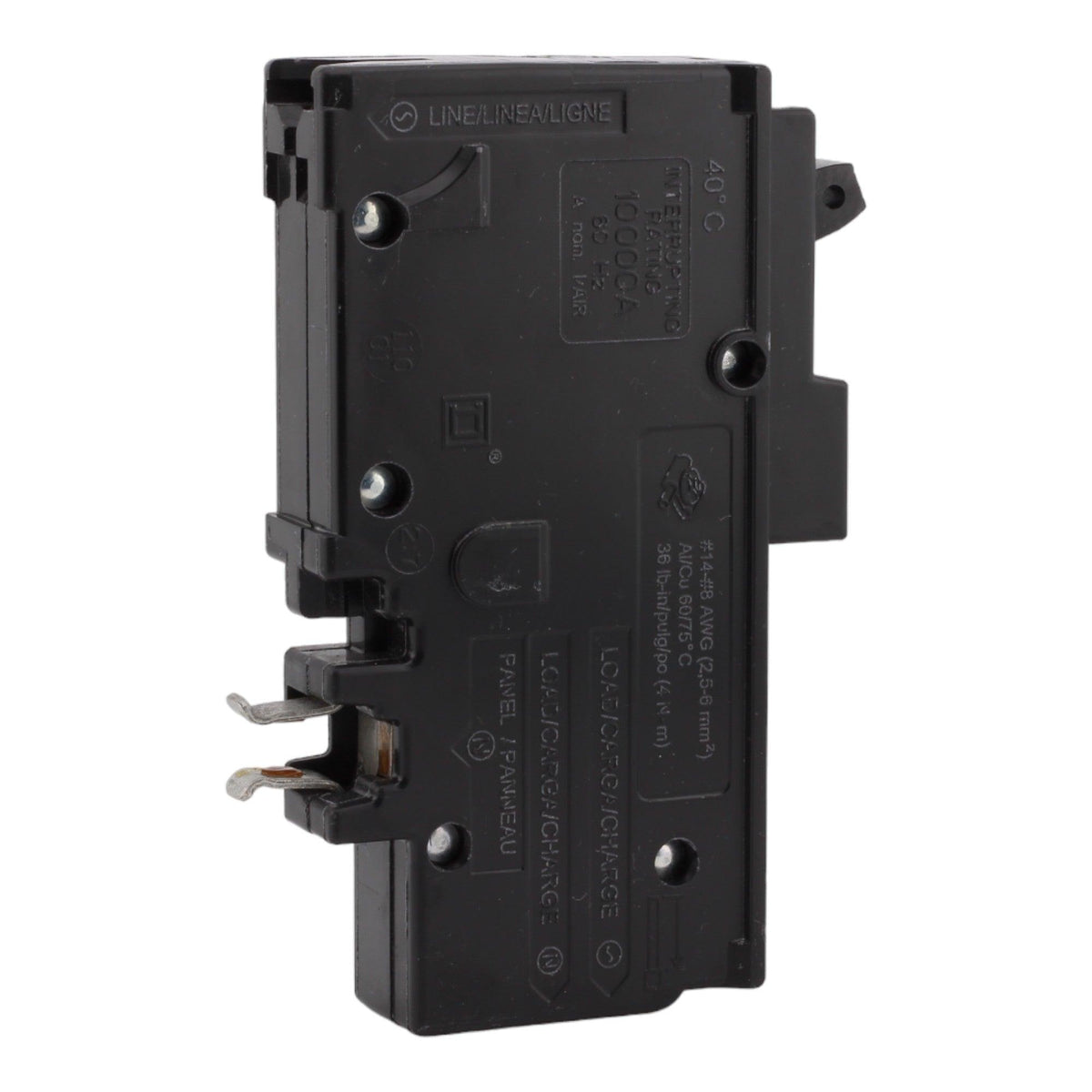 Square D Homeline HOM120PDF 20A 1P 120V AFCI/GFCI Plug on Neutral Circuit Breaker - Image 5