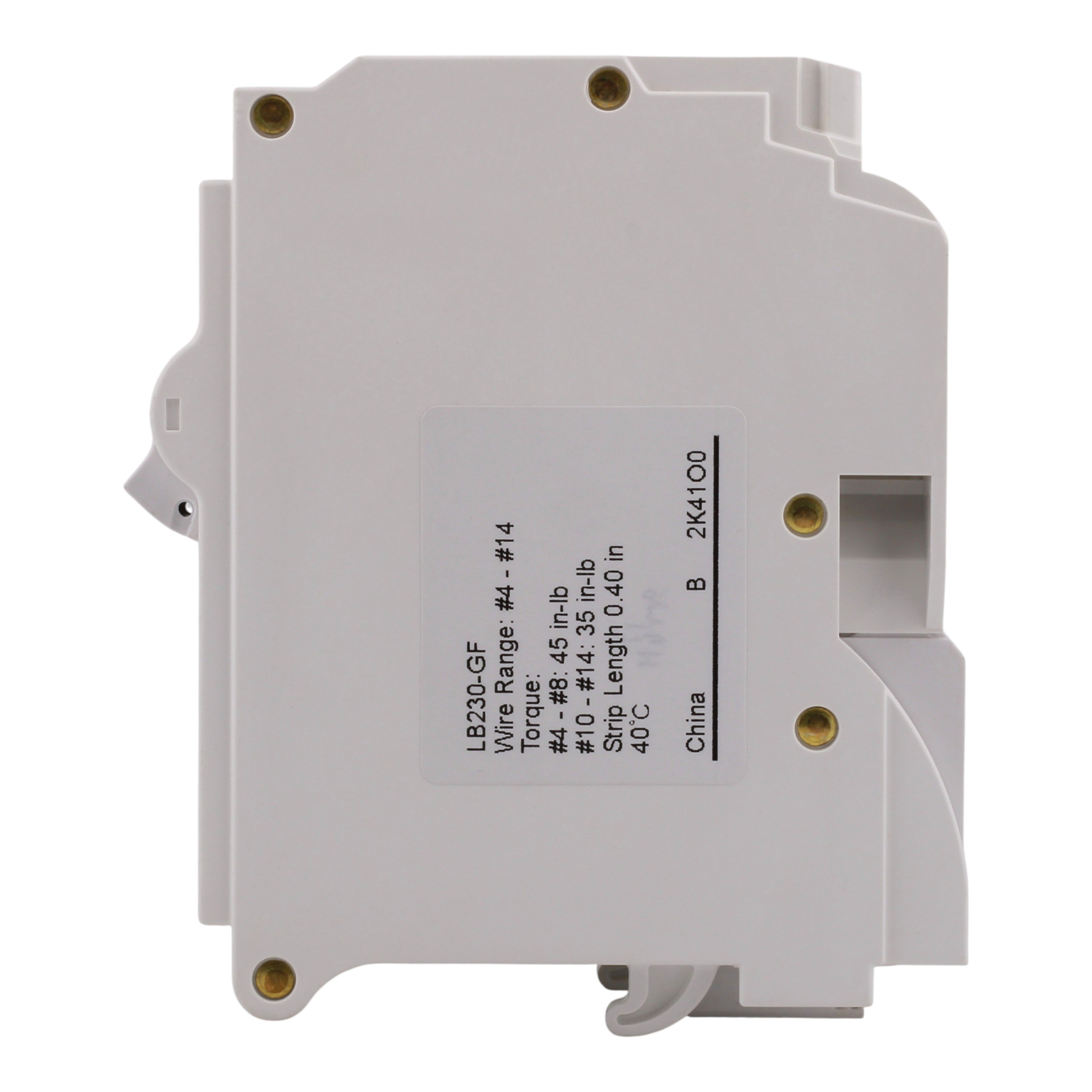 Leviton LB230-GF 30A 2P 120/240V GFCI Plug-On Neutral Circuit Breaker - Image 6