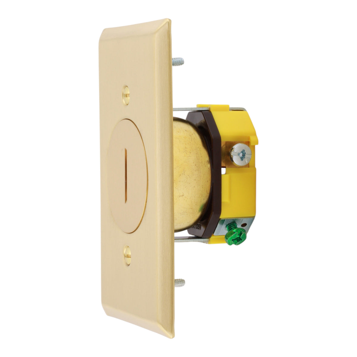 Hubbell Wiring Device-Kellems RF151DTR 15A 125V 2P 3W Tamper Resistant Single Receptacle - Image 3