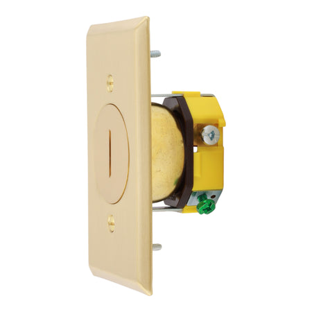 Hubbell Wiring Device-Kellems RF151DTR 15A 125V 2P 3W Tamper Resistant Single Receptacle - Image 3