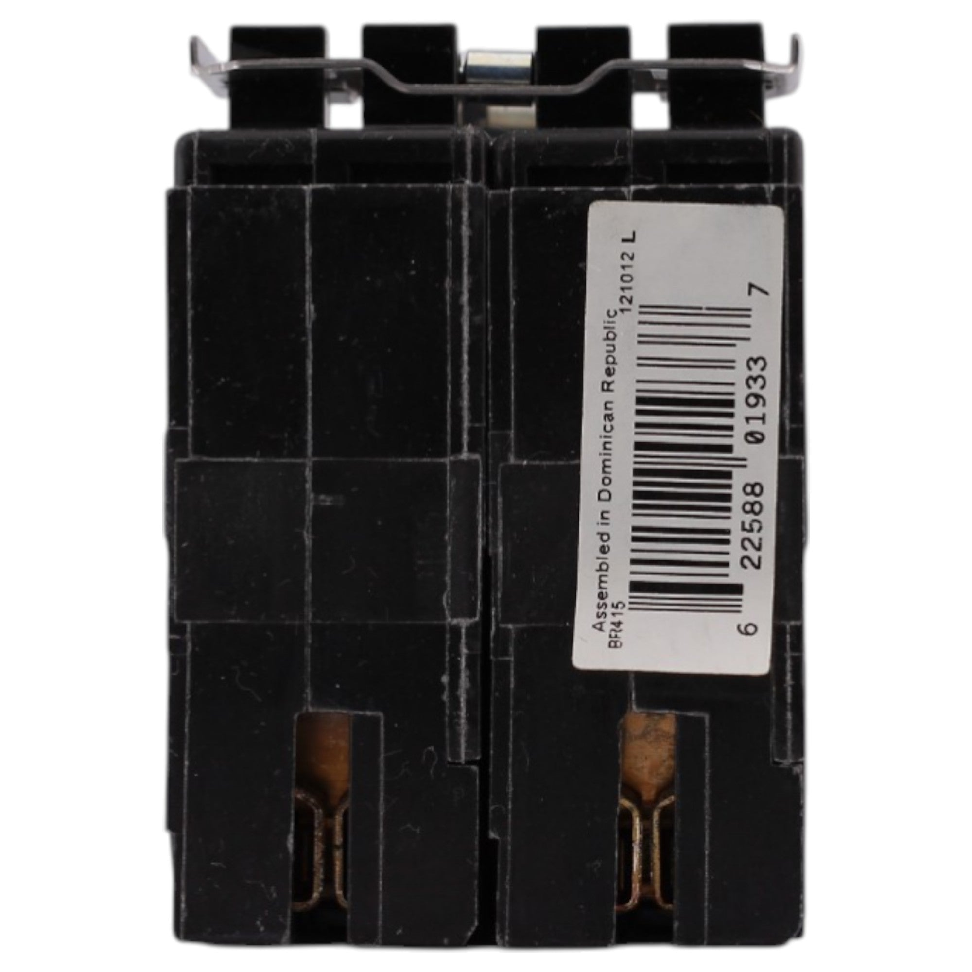 Eaton BR, BR415, (2) 15A, 4P, 120/240V, Quadplex, Non-CTL, Plug-On, Circuit Breaker - Image 6