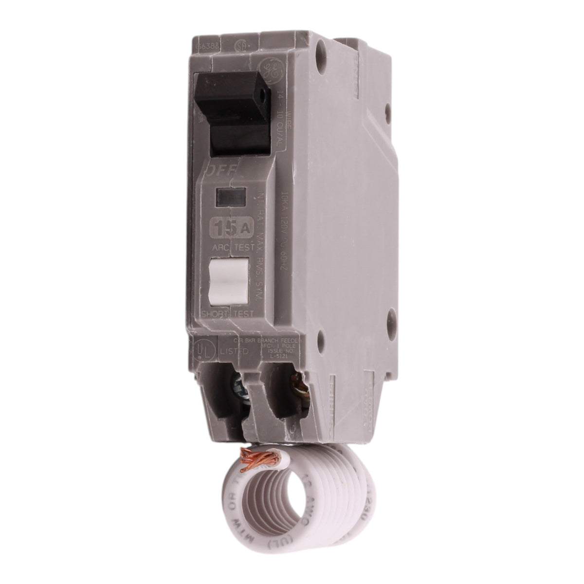 GE Q-Line THQL1115AF 15A 1P 120V AFCI Pigtail Neutral Circuit Breaker - Image 11