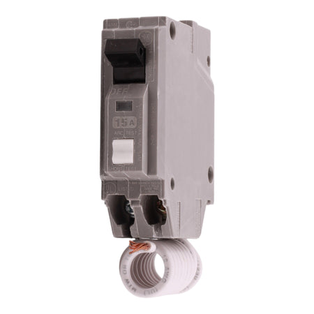 GE Q-Line THQL1115AF 15A 1P 120V AFCI Pigtail Neutral Circuit Breaker - Image 11