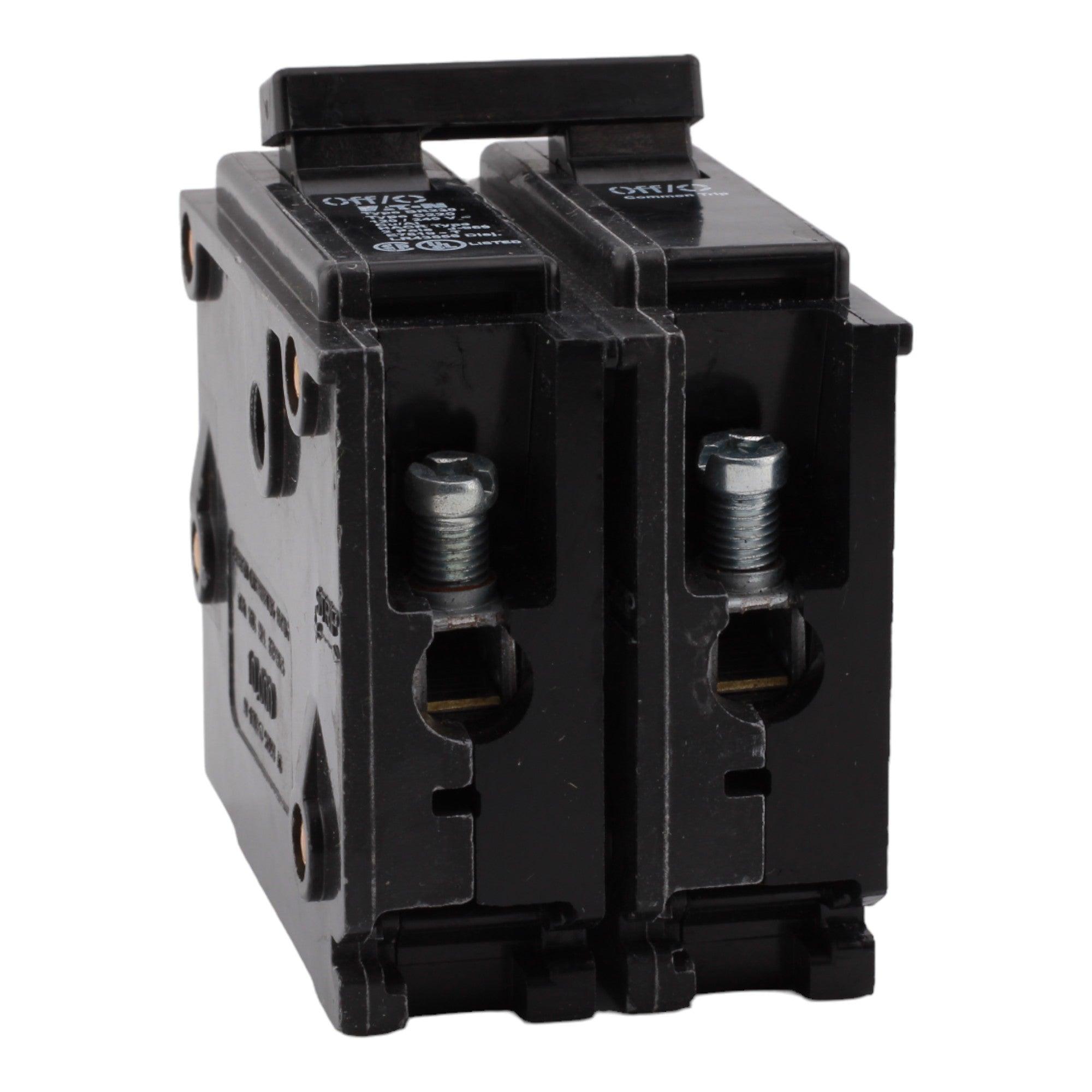 Eaton BR220 20A Double Pole 120/240V Thermal Magnetic Circuit Breaker, Plug-In, Type BR for BR Load Centers - Image 7