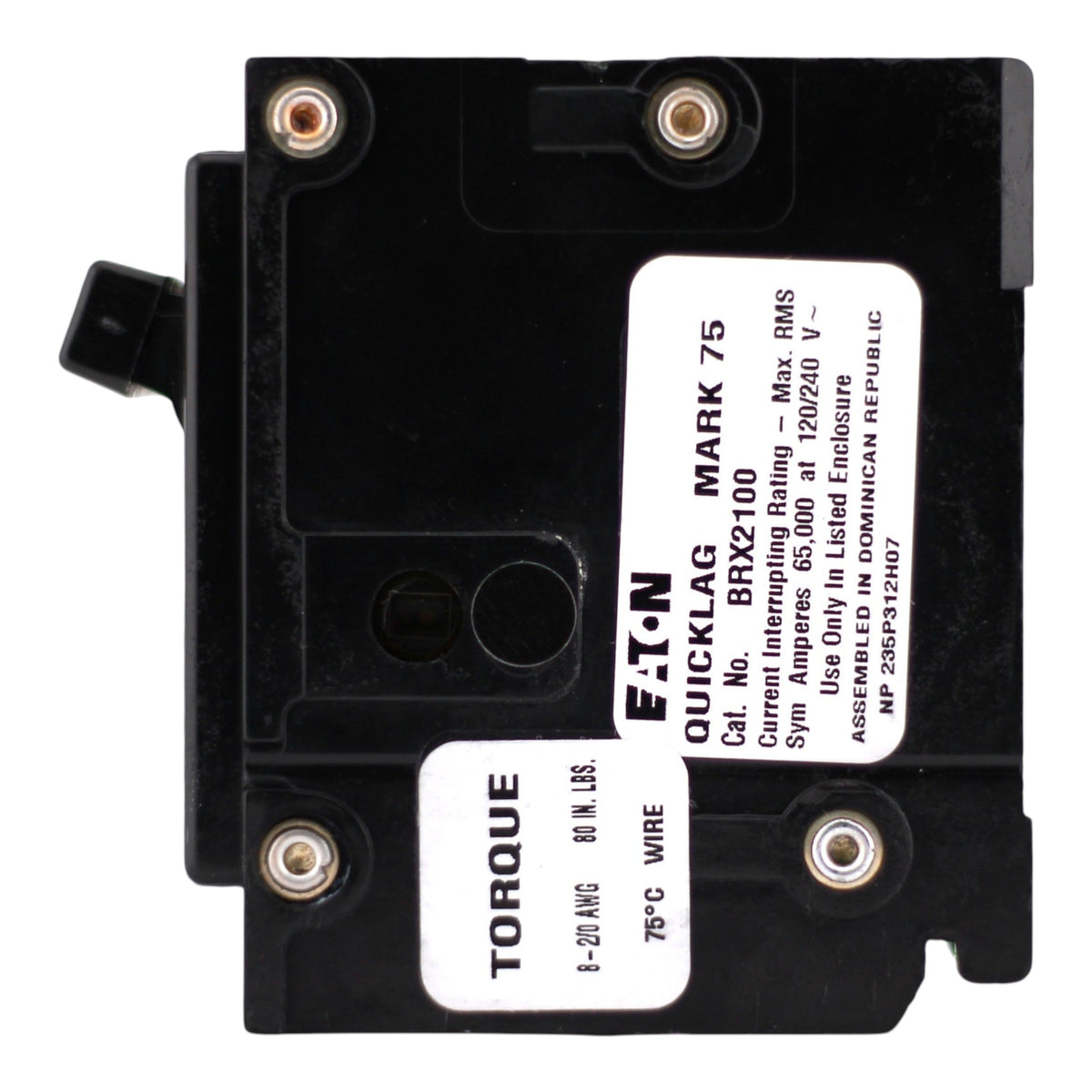 Eaton BRX, BRX2100, 100A, 2P, 120/240V, Circuit Breaker - Image 6