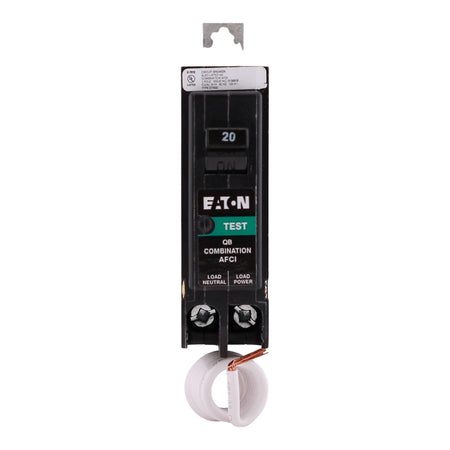 Eaton QB1020CAF 20 Amps 120 Volts Single Pole AFCI Circuit Breaker Bolt-On Cable-In/Out - Image 4