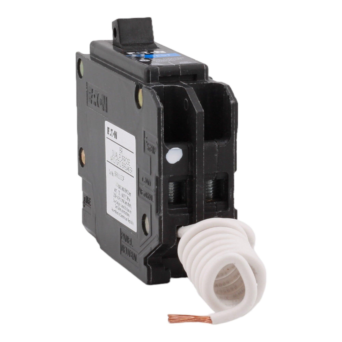 Eaton BR BRN115DF 15A 1P 120V AFCI/GFCI Pigtail Neutral Circuit Breaker - Image 7