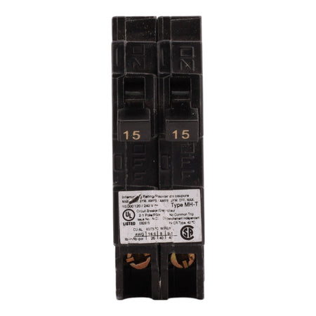 Murray MP1515N 15A-15A 1P 240V Duplex Circuit Breaker - Image 2