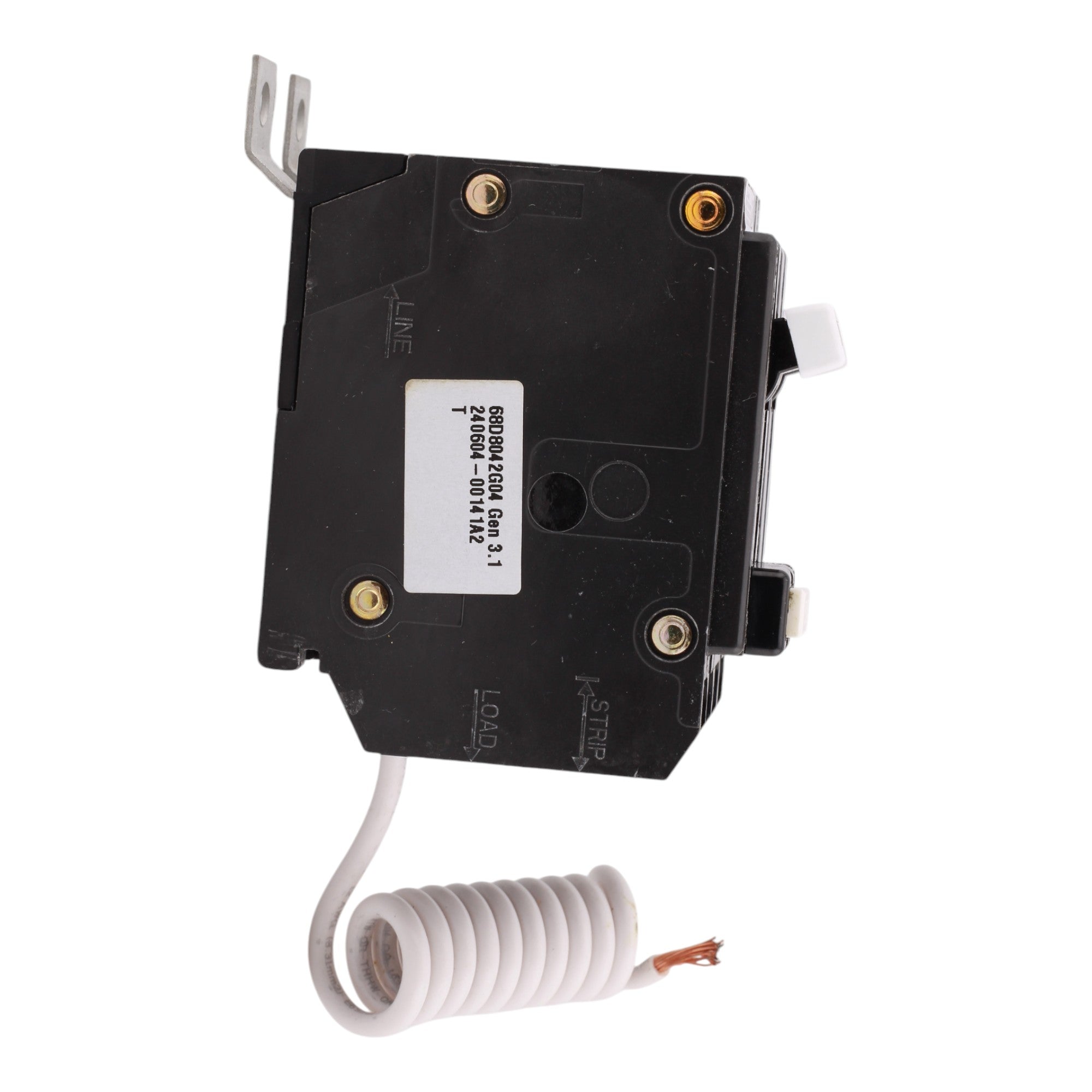 Eaton QBGFT2030 GFCI Circuit Breaker, 30A, 120/240V, 2-Pole, 10kAIC, Common Trip, 5 mA Trip Sensitivity - Image 4