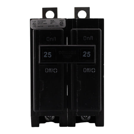 Eaton BAB, BAB2025, 25A, 2P, 120/240V, Bolt-On, Circuit Breaker - Image 2