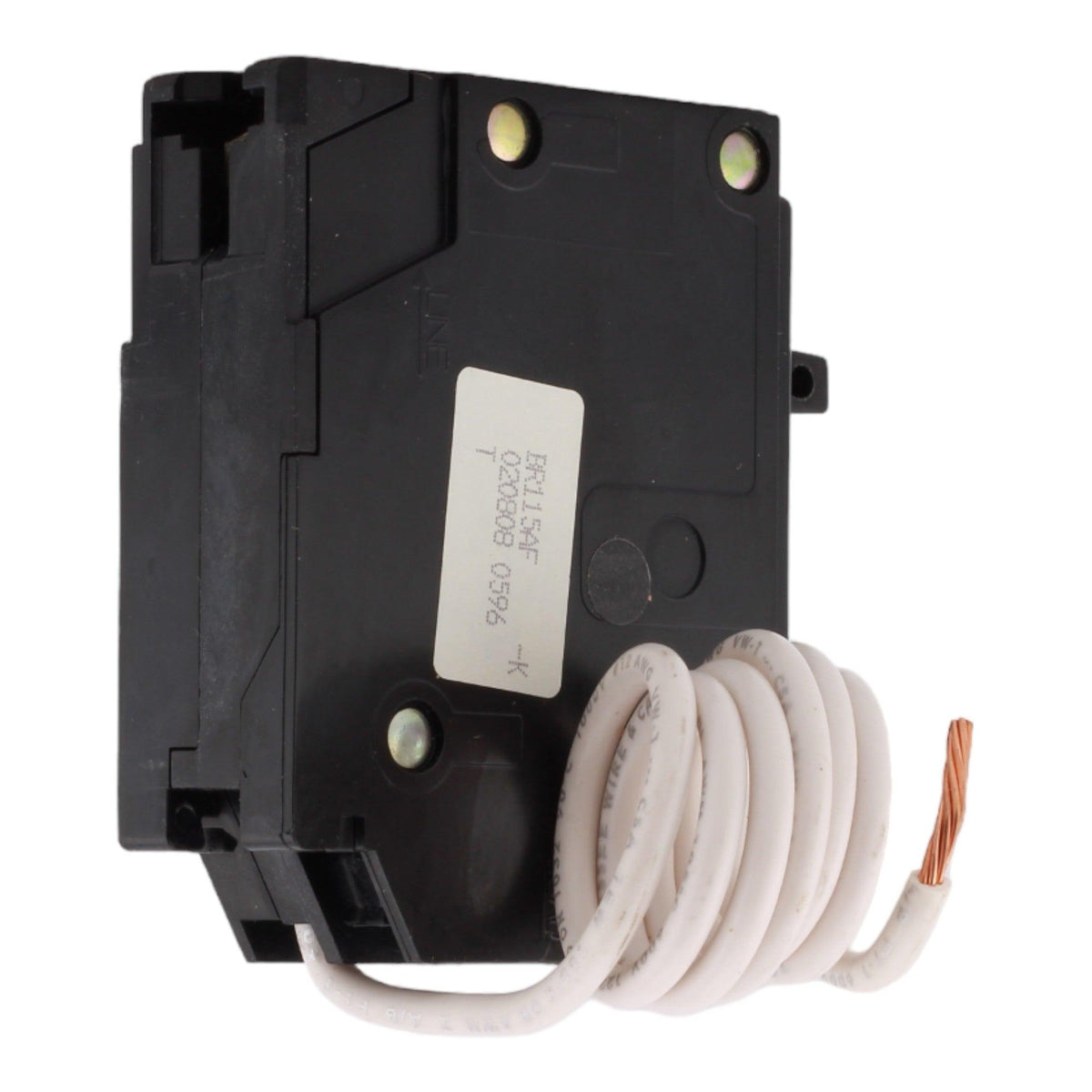 Eaton BR115AF 15 Amp Single Pole 120V Pigtail-Neutral AFCI Arc Fault Circuit Breaker UL - Image 4