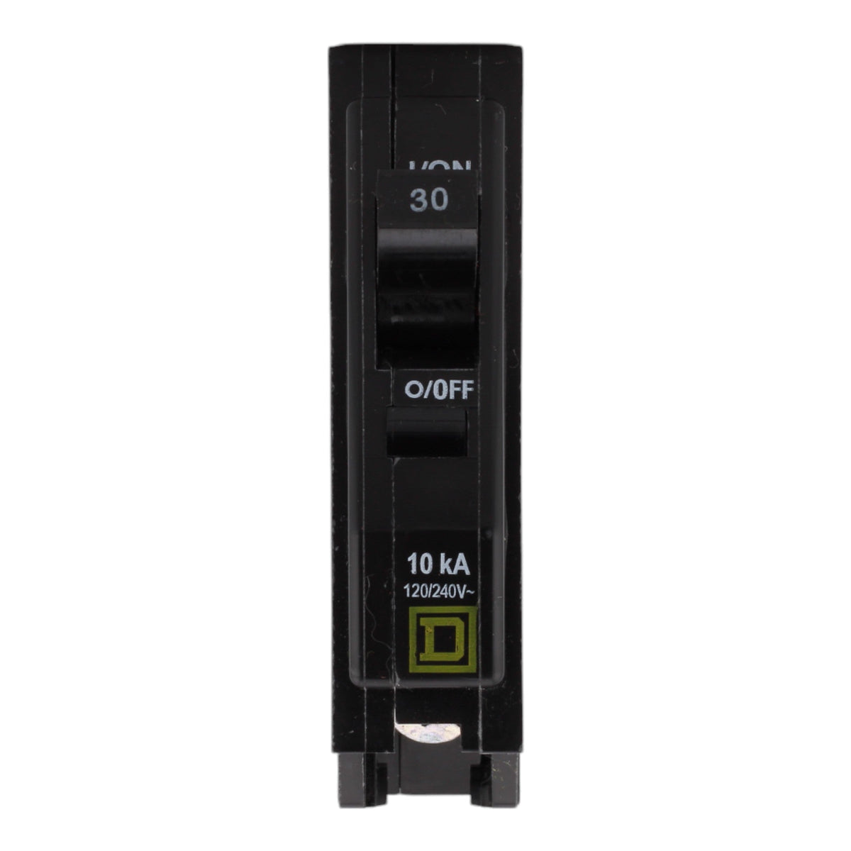Square D QOW130 30 Amps 120/240 Volts Single Pole Standard Circuit Breaker Plug-In for QO Panels - Image 2