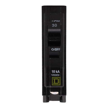 Square D QOW130 30 Amps 120/240 Volts Single Pole Standard Circuit Breaker Plug-In for QO Panels - Image 2
