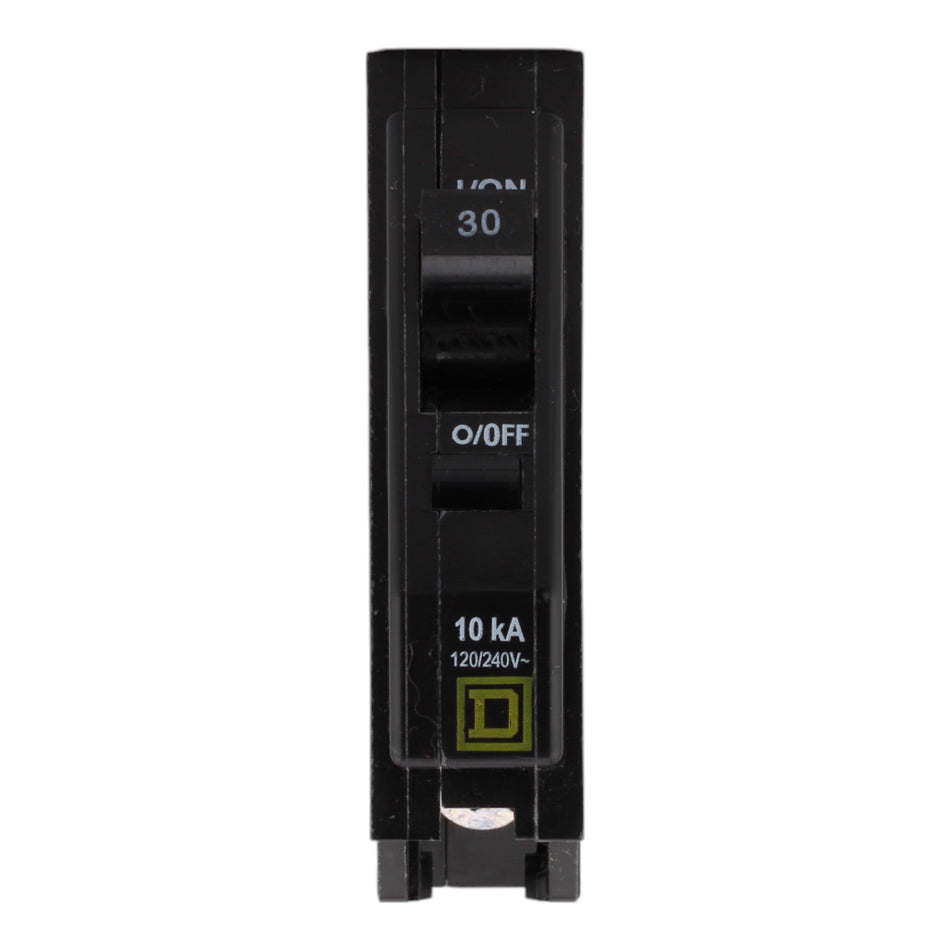 Square D QOW130 30 Amps 120/240 Volts Single Pole Standard Circuit Breaker Plug-In for QO Panels - Image 2