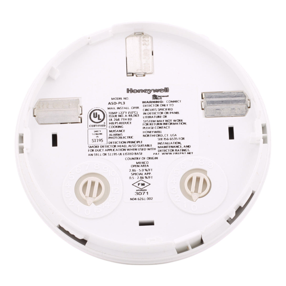 Honeywell ASD-PL3 Intelligent Photoelectric Smoke Sensor - Image 2