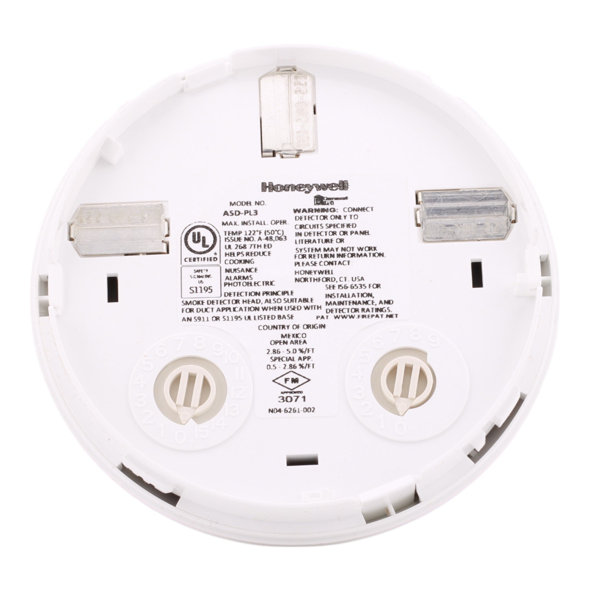 Honeywell ASD-PL3 Intelligent Photoelectric Smoke Sensor - Image 2