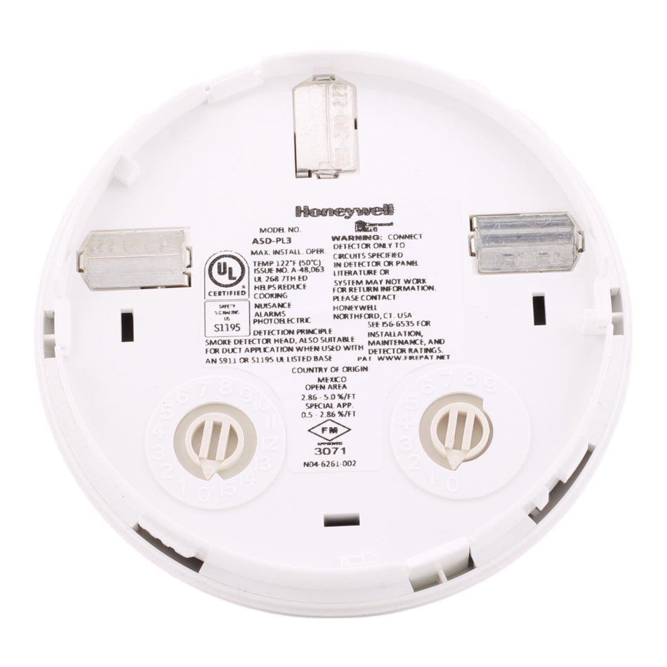 Honeywell ASD-PL3 Intelligent Photoelectric Smoke Sensor - Image 2
