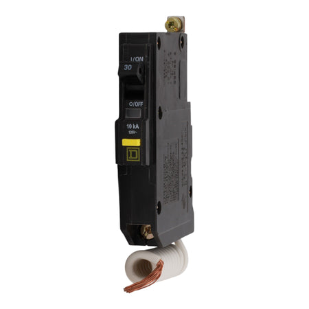 Square D QO QOB130GFI 30A 1P 120V GFCI Pigtail Neutral Circuit Breaker - Image 3