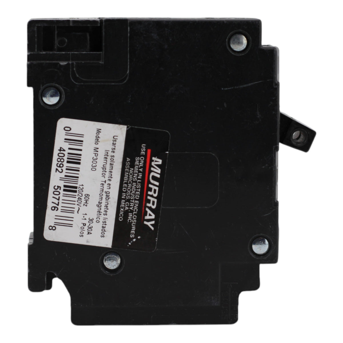 Murray MP3030 30A 1P 120V Duplex Circuit Breaker - Image 3