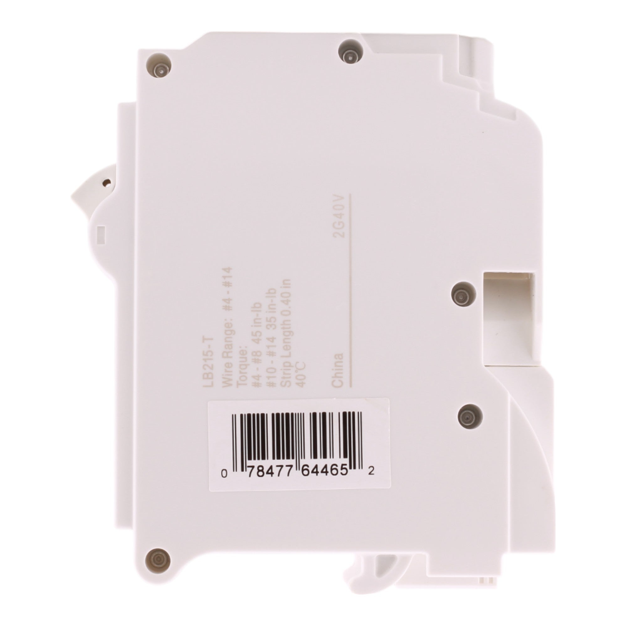 Leviton LB215-T 15A 2P 120/240V Thermal Magnetic Plug-On Neutral Circuit Breaker - Image 6