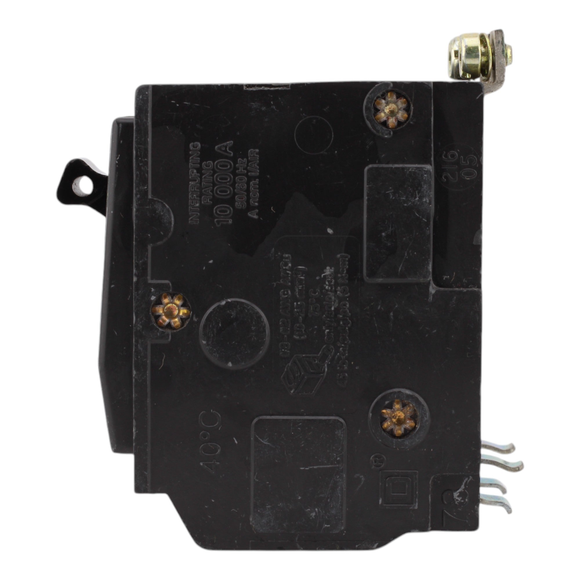 Square D QOB360, 60A, 120/240V, 3-Pole, Bolt-On Circuit Breaker, Standard Trip, 10kA Interrupt Rating, for Square D Load Centers - Image 4