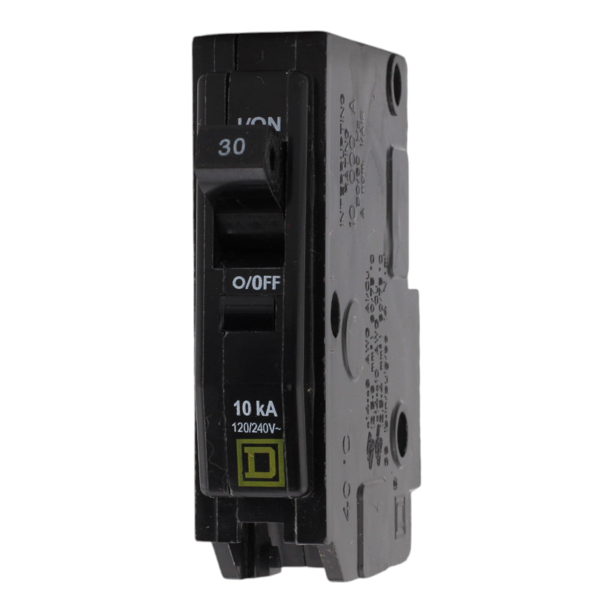 Square D QOW130 30 Amps 120/240 Volts Single Pole Standard Circuit Breaker Plug-In for QO Panels - Image 3