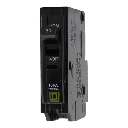 Square D QOW130 30 Amps 120/240 Volts Single Pole Standard Circuit Breaker Plug-In for QO Panels - Image 3