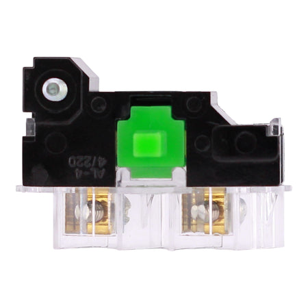 GE CR104P, CR104PXC1, 10A, 600VAC/VDC, 30mm, 1NO, Green, Contact Block - Image 6