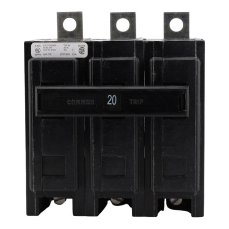 Eaton BAB3020H 20A 3P 240V Thermal-Magnetic Circuit Breaker - Image 2