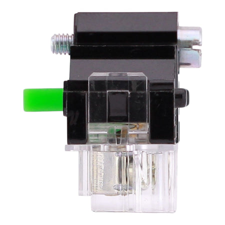 GE CR104P, CR104PXC1, 10A, 600VAC/VDC, 30mm, 1NO, Green, Contact Block - Image 7