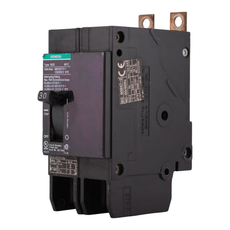 Siemens BQD, BQD230, 30A, 2P, 480V, Bolt-On, Circuit Breaker - Image 2