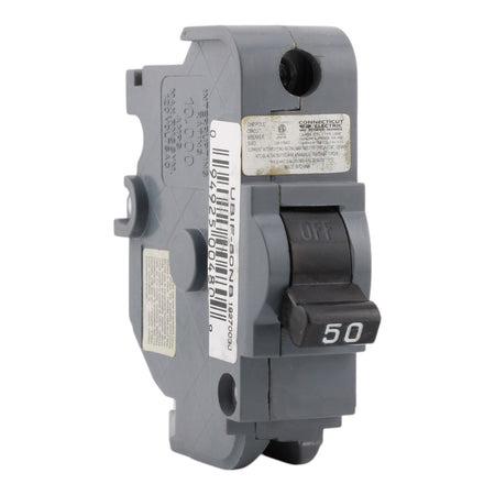 Connecticut Electric UBIF-50NB 50A 1P FPE Replacement Bolt-On Circuit Breaker