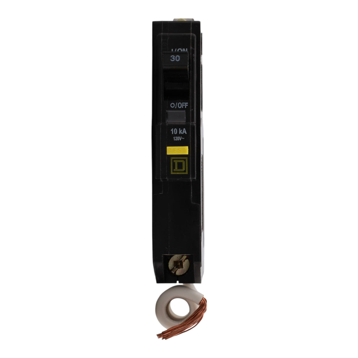 Square D QO QOB130GFI 30A 1P 120V GFCI Pigtail Neutral Circuit Breaker - Image 4