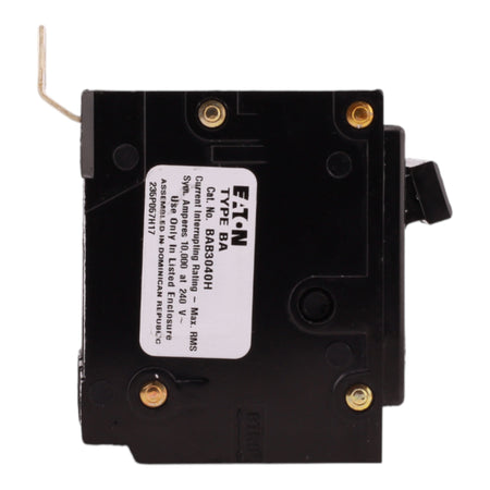 Eaton Quicklag BAB3040H 40A 3P 240V Thermal-Magnetic Bolt-On Circuit Breaker - Image 4