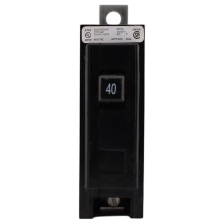 Eaton BAB, BAB1040, 40A, 1P, 120/240V, Thermal Magnetic, Bolt-On, Circuit Breaker - Image 2