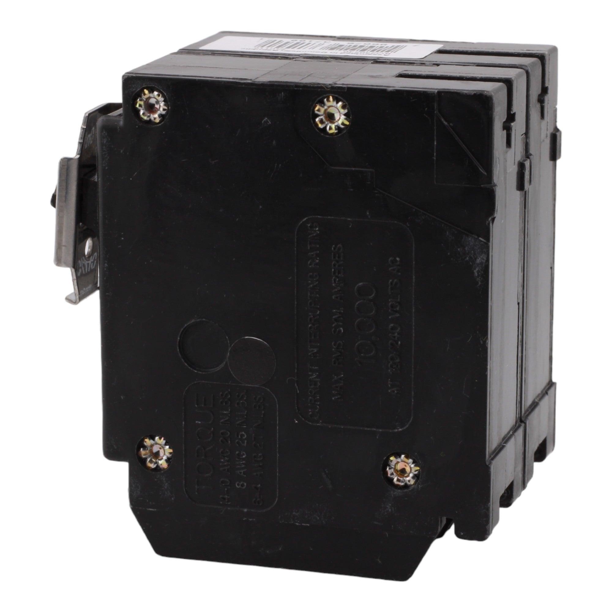 Eaton BQ, BQ230230, 30A/30A, 2P/2P, 120/240V, Quadplex, Circuit Breaker - Image 4