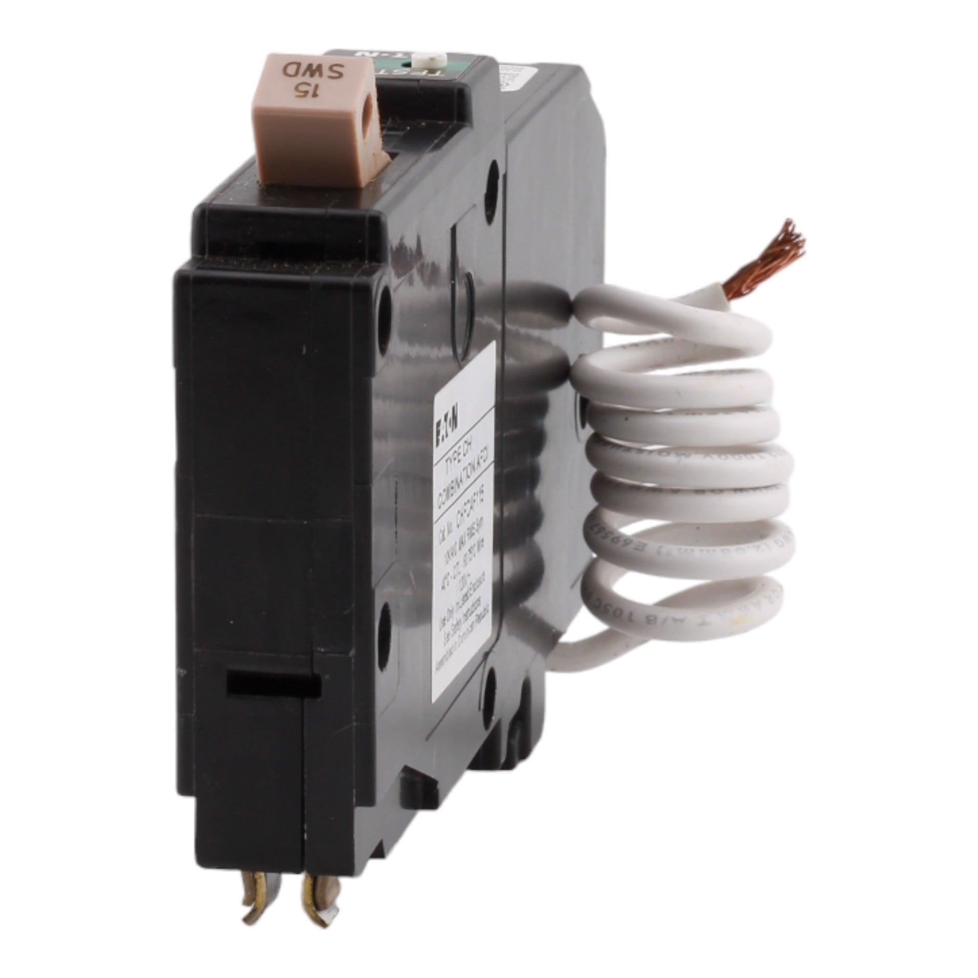 Eaton CHFCAF115 15 Amp Single Pole 120V Pigtail-Neutral AFCI Arc Fault Circuit Breaker UL - Image 8