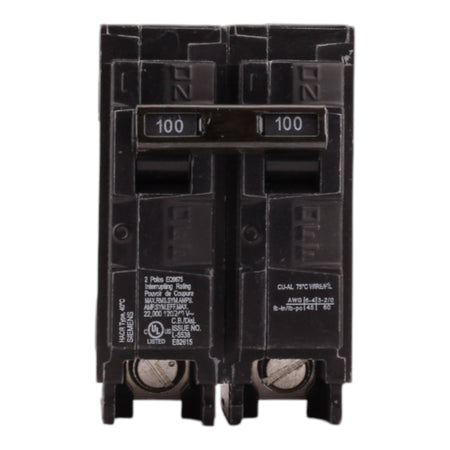 Siemens EQ9675 100A 2P 240V Main Circuit Breaker - Image 3