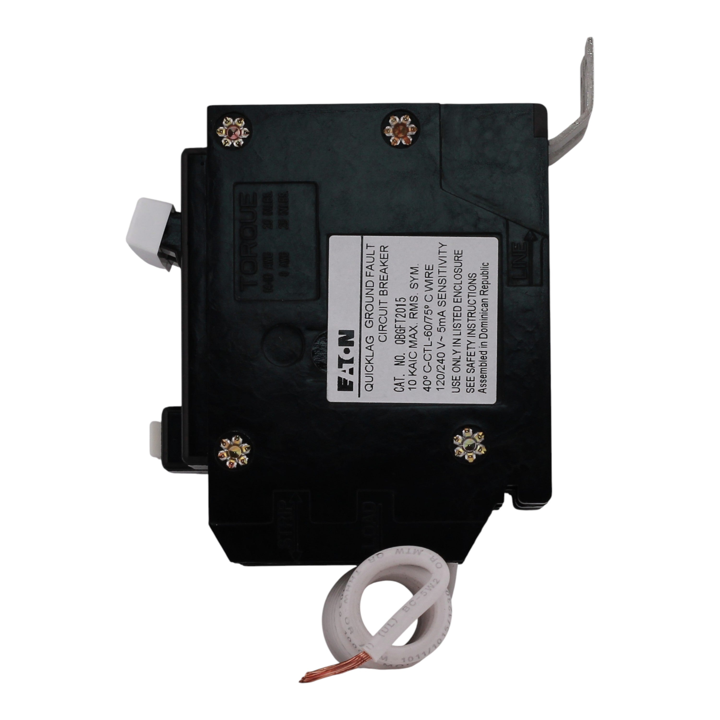 Eaton QB QBGFT2015 15A 2P 120/240V GFCI Bolt-On Circuit Breaker - Image 7